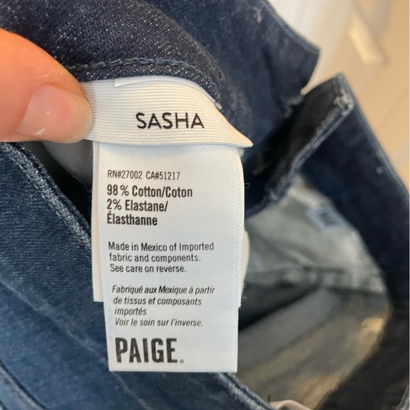 PAIGE Sasha wide leg Jean - Picture 9 of 10